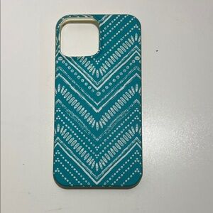 Chevron Teal Phone Case - IPhone 13 Promax